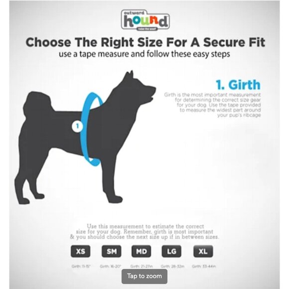 Outward Hound Granby Splash Orange Ripstop Life Jacket for Dogs, Small - Picture 4 of 7